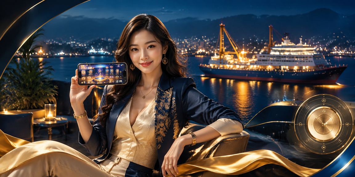 Người phụ nữ Việt Nam mặc áo dài truy cập casino di động tại Hải Phòng buổi chiều